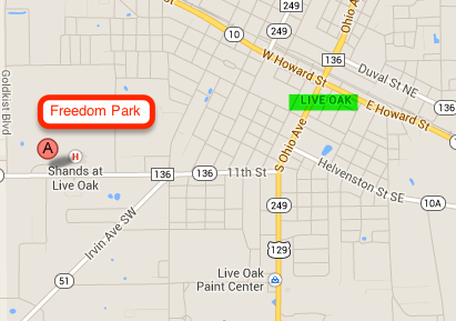 Freedom Park Map
