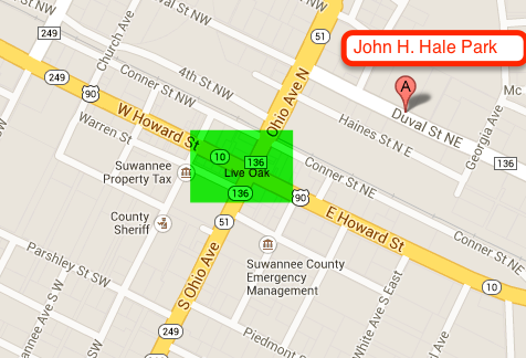 John H. Hale Community Center Map