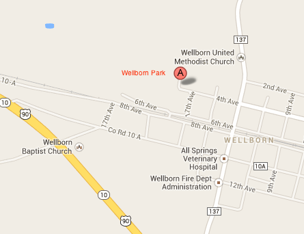 Wellborn Park Map